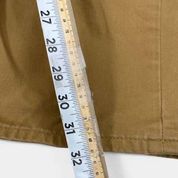 Levi's 505 Men's Denim Jeans Size 38x32 Regular Fit Straight Leg Khaki Brown Tan - Picture 7 of 13